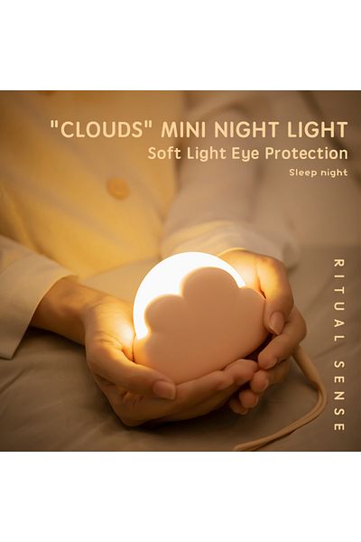 Choice Pink Cloud Night Light Mini Usb Wireless Adorable Cloud Shape Led Night Light For Bedroom Baby Child