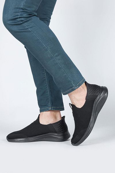Jump 29739 Pantofi negri pentru bărbați Tenisi casual