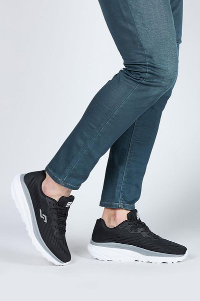 Jump 29769 Pantofi negri pentru bărbați Tenisi casual