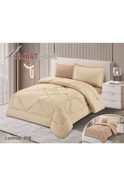 smart home Comforter set, double-sided mattress consisting of 4 pieces, comforter 4 pieces, 100% microfiber