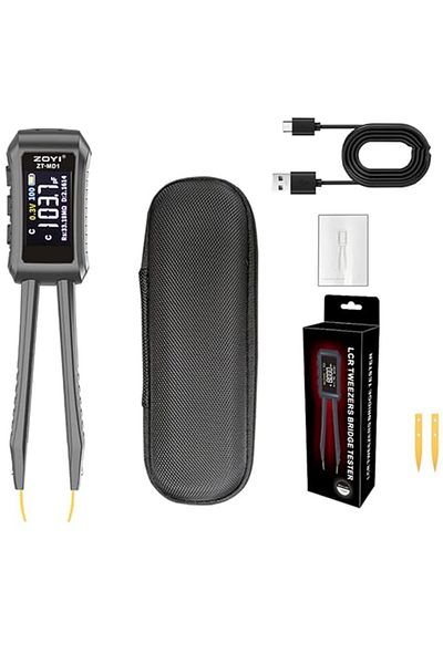 ZOYI ZT-MD1 ZOYI ZT-MD1 Digital Smart Tweezer LCR SMD ESR Tester Resistance Capacitance Inductance Contin