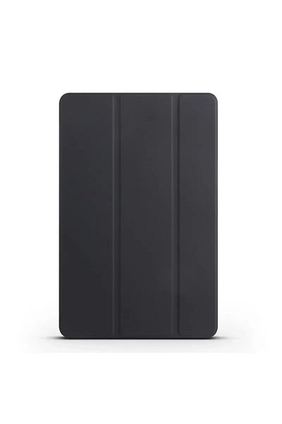 Choice جراب Xiaoxin Pad 2024 باللون الأسود لجهاز Lenovo Xiaoxin Pad 2024 TB331FC مع حامل قابل للطي وظهر مغناطيسي ناعم من مادة TPU