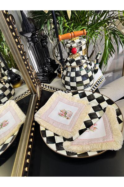 Merve Kaymakcı Mackenzie Suitable Presentation Napkin - Pembecik