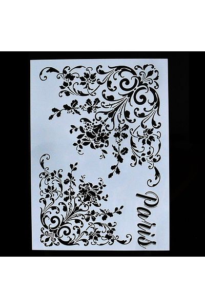 Choice A4 Size 21 by 29.7cm A4  DIY Craft Layering Flower Stencil For Walls Painting Scrapbooking Stamping
