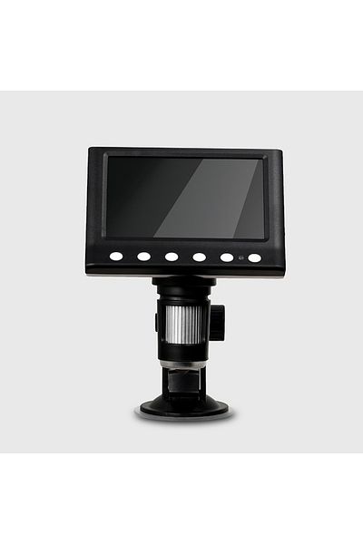 Choice 1600X as pic Hayve 4.3'' Digital Microscope 1600X USB Microscope 1080p Soldering Microscope with 8 L