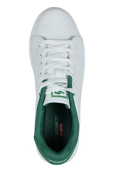 Jump 29157 Білий - Зелений Чоловічі кросівки Повсякденне спортивне взуття