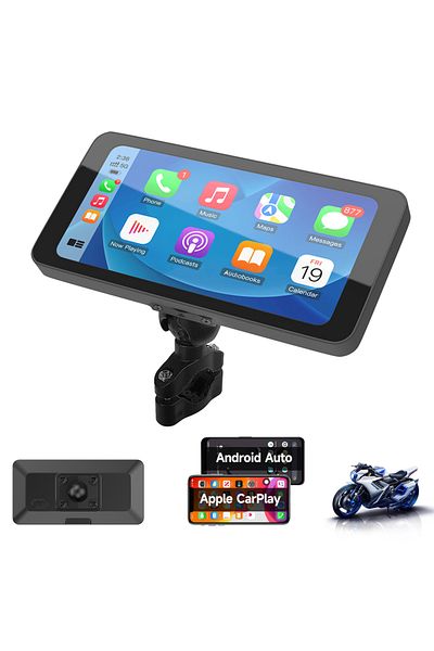 Choice 6.25 Inch Portable Mototorcycle Wireless Apple Carplay/Android Auto GPS Navigator touch screen