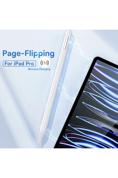 Baseus قلم رقمي Baseus Gen2 باللون الأصفر لأجهزة iPad 4/5/Pro 11 و12.9 بوصة/Mini 6، لقلم Apple Pencil-Like