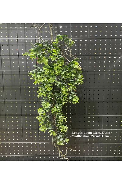 Choice Youjiali Shugen 1pc Artificial Hanging Green Plants Fake Rattan Wall Hanging Plastic Vine For Home G