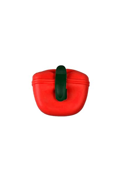 Choice Red Silicone Dog Treat Bag Pet Portable Dog Training Waist Bag Outdoor Feeder Puppy Snack Pouch Food