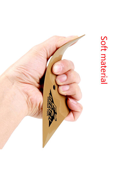 Choice 1Pc Soft Triangle Go Corner Squeegee Vinyl Car Wrap Window Tinting Scraper Carbon Film Window Edg...