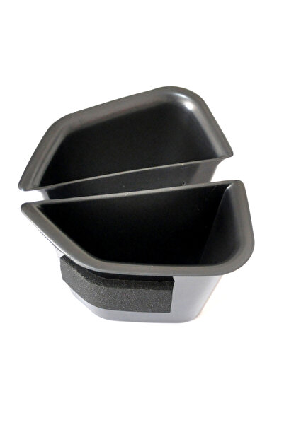 Choice1 صندوق تخزين لمقبض الباب باللون الأسود لسيارة ألفا روموي جوليا لوازم د...