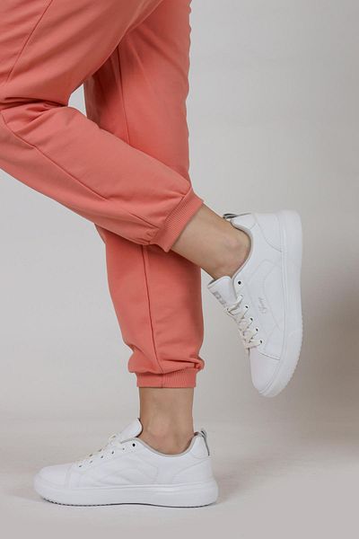 Jump 31178 Alb - Gri Pantofi sport pentru femei Pantofi sport casual