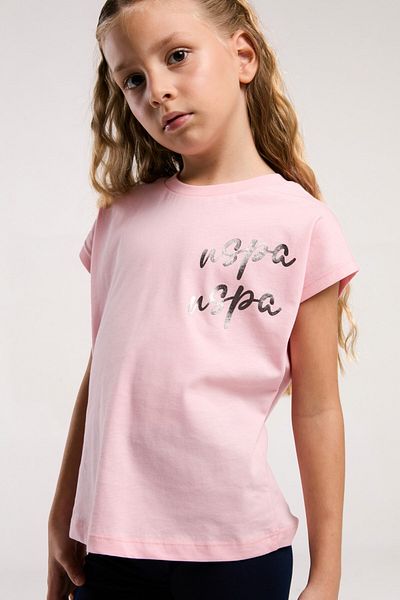 U.S. Polo Assn. Licencied Girls' Crewneck 100% Cotton Tights Suit