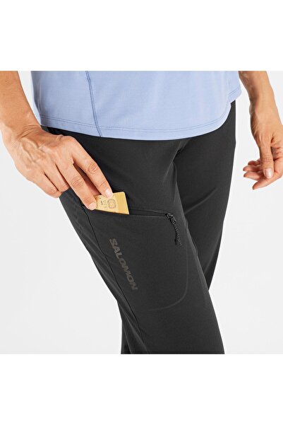 Salomon Wayfarer Pants W Deep Black Outdoor Pantolonu Lc2110500