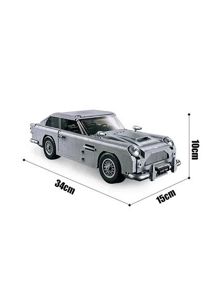 Choice 10262 In Stock 007 James Bond Tech Car Series 1295PCS 10262 Building Blocks Martined DB Children Mod