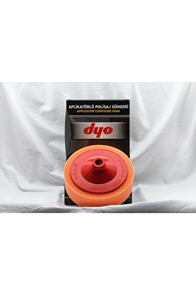 Dyo Aplikatörlü Polisaj Süngeri Turuncu