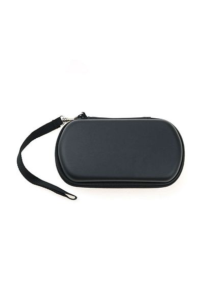 JCD Black Hard Eva Storage Bag Travel Carrying Protector Case With Strap Zipper For Psp Go Console P