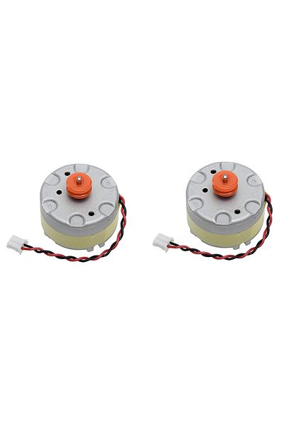 Choice 2pcs Motor for Xiaomi Roborock S50 S51 S55 S5 S5 Max S6 Pure S6 MaxV with Orange Pulley Motor Vacuum