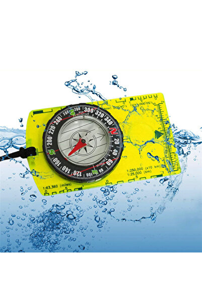 Choice 1 قطعة بوصلة مقاومة للماء أداة خارجية للملاحة والمشي لمسافات طويلة وال...