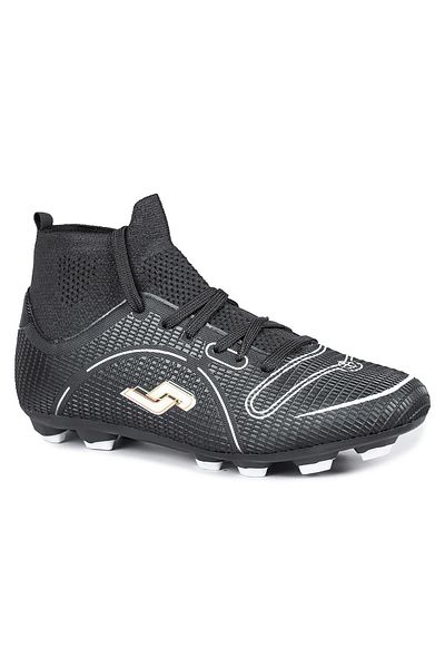 Jump 30201 Black Socks Turf - Παπούτσια ποδοσφαίρου Astroturf