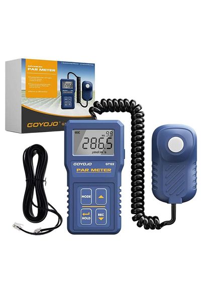 Choice GT122 Light Meter for Plants Greenhouse PAR Meter Hydroponic Greenhouse PPFD Meter High Precision Li