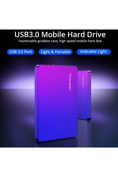 Choice 500GB SomnAmbulist HDD 2.5Inch Portable External Hard Drive 250GB 320GB 500GB 1TB USB3.0 Storage Com