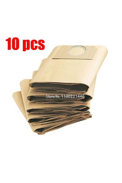 Choice 10 pcs 5/10 Pcs For Karcher WD3 WD3200 WD3300 WD3.500P MV3 SE4001 SE4002 6.959-130 Cleaner Dust Bags