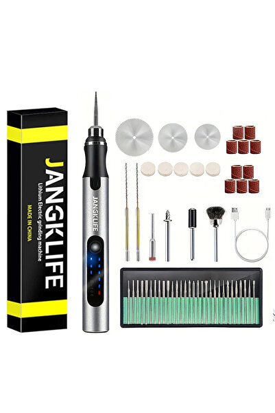 Choice1 Yellow JANGKLIFE Kit Woodworking Engraving Pen DIY For Jewelry Metal ...