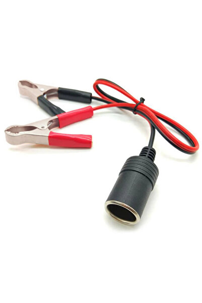 Choice 1 قطعة من أطراف بطارية السيارة ومحول طاقة ولاعة السجائر 12 فولت للتخييم والكريسماس