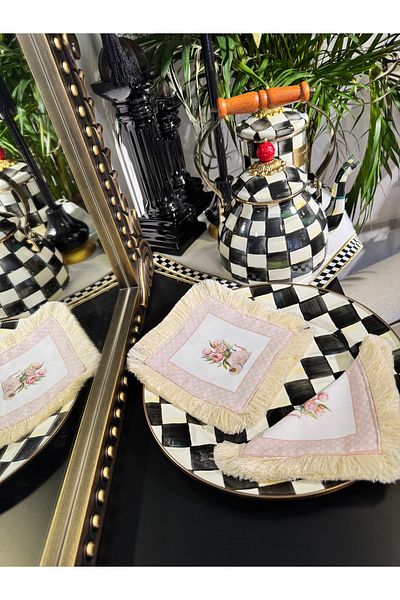 Merve Kaymakcı Mackenzie Suitable Presentation Napkin - Pembecik
