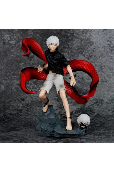 Choice Kaneki Ken Anime figure Tokyo Ghou Mask centipede Reversible face Kaneki Ken anime model figure