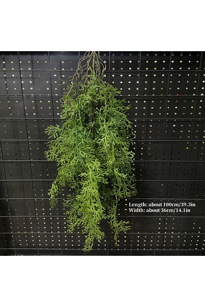 Choice Fenglongbaicao 1pc Artificial Hanging Green Plants Fake Rattan Wall Hanging Plastic Vine For Home Ga