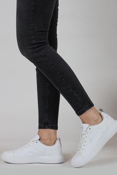 Jump 31178 Alb - Gri Pantofi sport pentru femei Pantofi sport casual