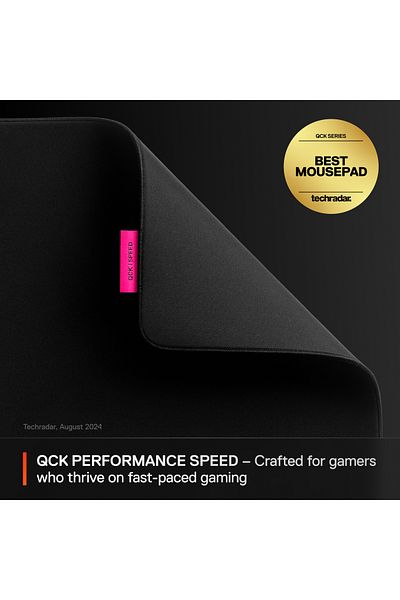 SteelSeries لوحة ماوس ألعاب QcK ذات سرعة أداء كبيرة