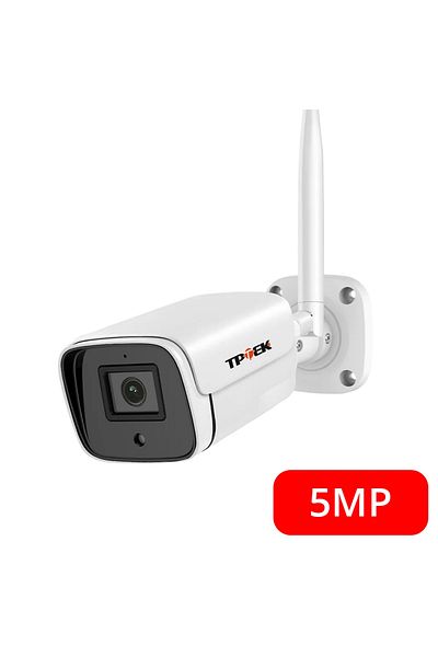 TPTEK 3.6mm European Regulations 5mp Wifi Camera 5mp Ip Security Camera Wifi Outdoor Surveillance Home Pro