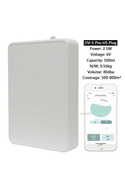 Choice OV-5 Pro-US Plug Smart Aroma Diffuser Wall Mounted Essential Oil Diffuser  APP Control Fragrance Dif