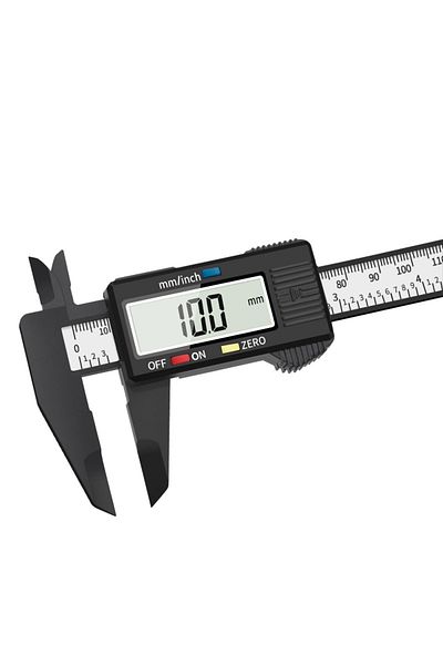 Choice Black 150mm Digital Caliper 6 Inch Electronic Vernier Caliper Measuring Tool Calliper Micrometer Dig