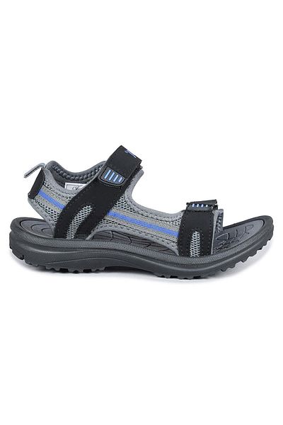 Jump 30068 Negru - Albastru Sandale de zi cu velcro pentru băiat