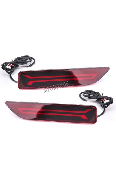 Choice 2 وظيفة MZORANGE LED ضوء المصد الخلفي لسيارة هوندا CRV CR-V 2007 2008 2009 ضوء عاكس الفرامل R