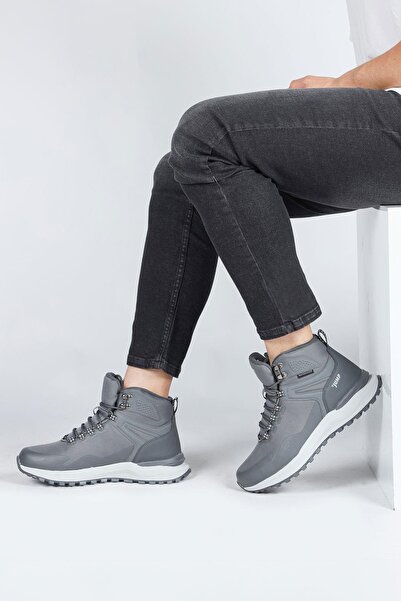 Jump 29652 Gri Erkek Su Geçirmez Outdoor Bot Spor Ayakkabı