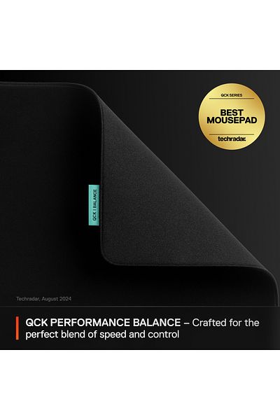 SteelSeries لوحة ماوس الألعاب QcK XLarge ذات الأداء المتوازن