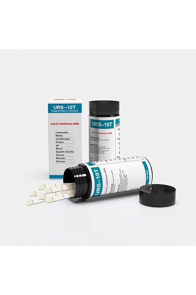 LPPCOLTD Urs-10t Urine Test Strips 10 Parameters Reagent Strips For Urinalysis Urs 100 Strips