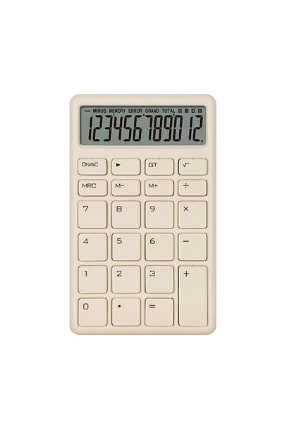 Choice white Simple Financial Accounting Student Portable Calculator Small Multifunctional Office School  D