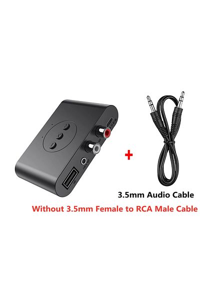 Choice Bluetooth v5.0 NO RCA Bluetooth 5.0 Audio Receiver U Disk RCA 3.5mm 3.5 AUX USB Jack Stereo Music Wi