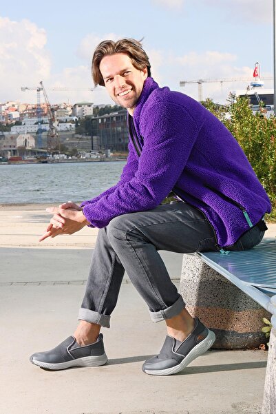 Jump 27361 Slip-on Dark Gray Men's Casual Daily Sports Shoes