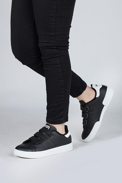 Jump 30110 Pantofi unisex cu velcro negru pentru copii