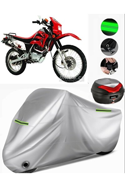 MotoEN Lifan Lf200Gy-2 Rear Case Compatible Motorcycle Tarpaulin Premium (Loc...