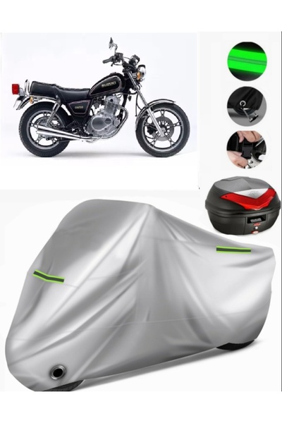 MotoEN غطاء خلفي متوافق مع غطاء دراجة نارية سوزوكي GN 250 بريميوم (متوافق مع ...