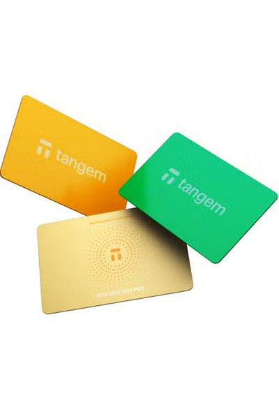 tangem Crypto Hardware Wallet 2.0 [PACK OF 3] - Sun Drop
